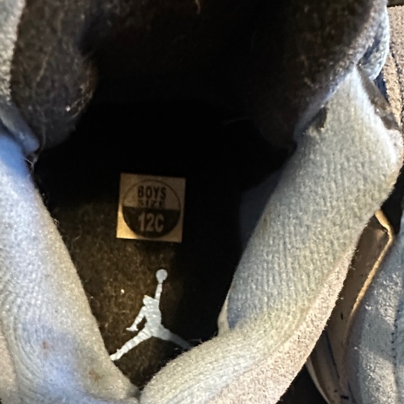 Jordan Kids Light Blue Sneakers - Picture 4 of 7